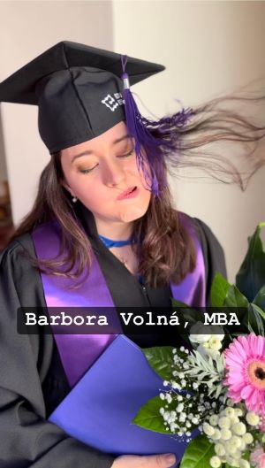 dodělala jsem titul MBA